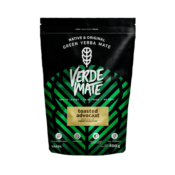 40 x Verde Mate Green Advocaat - Tostada 0,4 kg
