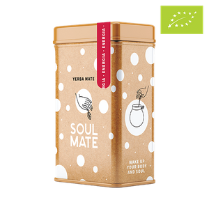 Yerbera – Boîte en métal + Soul Mate Orgánica Energia 0,5 kg