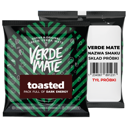 200 x Yerba Verde Mate geröstet 50g