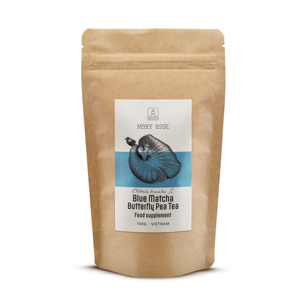 Mary Rose – Blue Matcha – Butterfly Pea Tea (prášek) 100 g