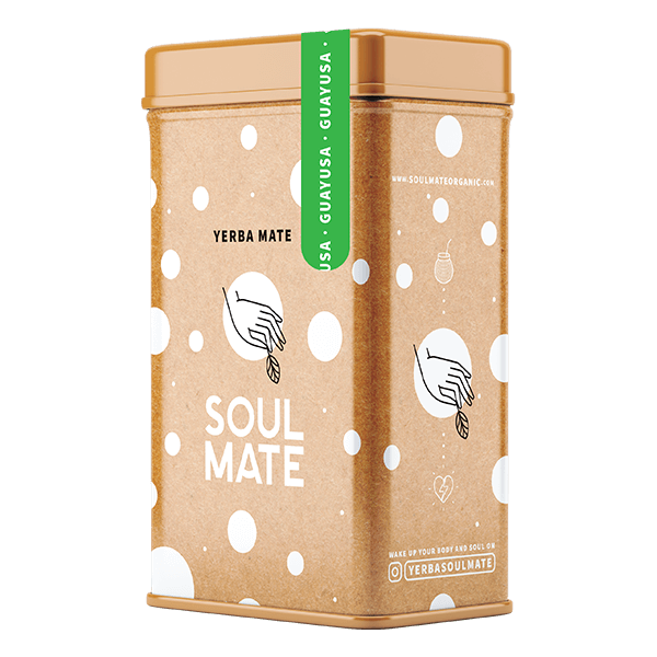 Yerbera – Boîte en métal + Soul Mate Orgánica Guayusa 0,5 kg
