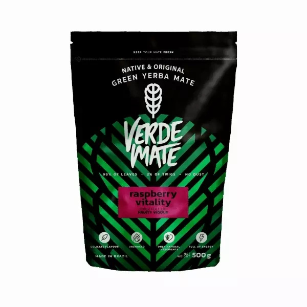 Verde Mate Green Raspberry Vitality 0.5kg