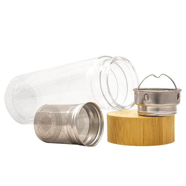 Mate to Go - skleněná termoska s infuzorem (300 ml)