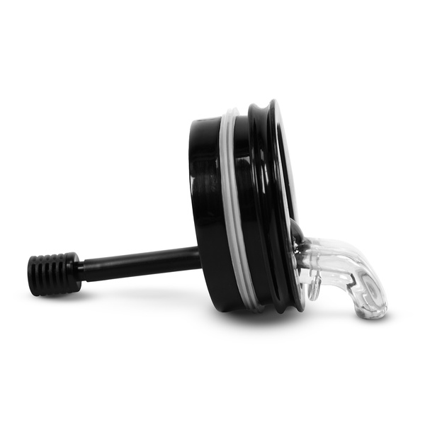 25 x Yerbomos XL ALL IN ONE - 750 ml - Mate, termo y bombilla en uno (negro)