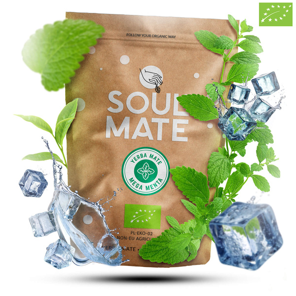 35 x Soul Mate Organica Mega Menta 0,5 kg (bio)