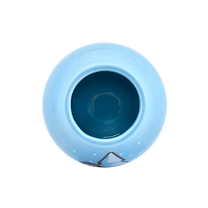 36 x Ceramic calabash - Snowman 350 ml