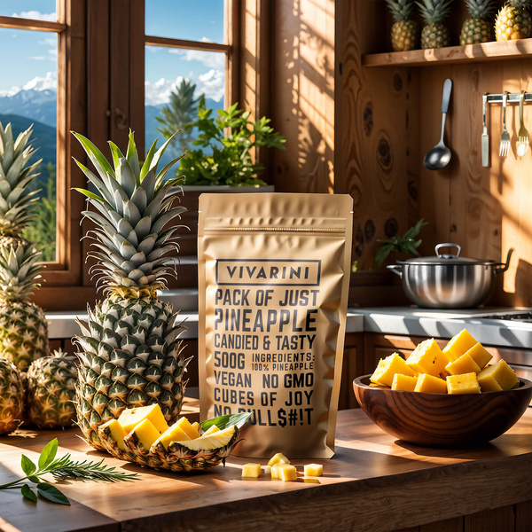 Vivarini – Kandierte Ananas 0,5 kg