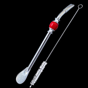 240 x Bombilla Grande avec pierre - rouge