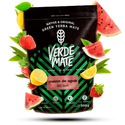 35 x Verde Mate Green Melón de Agua 0,5kg