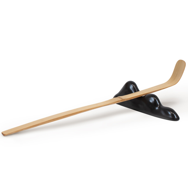 Chashaku-oki – Supporto per cucchiaio da matcha (nero)