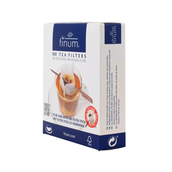 Filtros de papel para té (100 unidades) con palo
