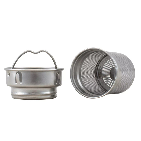 Metal filter / strainer with brewer for LED thermos