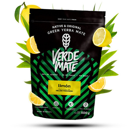 35 x Verde Mate Green Limon (limone) 0,5 kg
