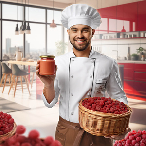 Nustino – Beurre de cacahuète en poudre – Raspberry (sans sucre ajouté) 400 g