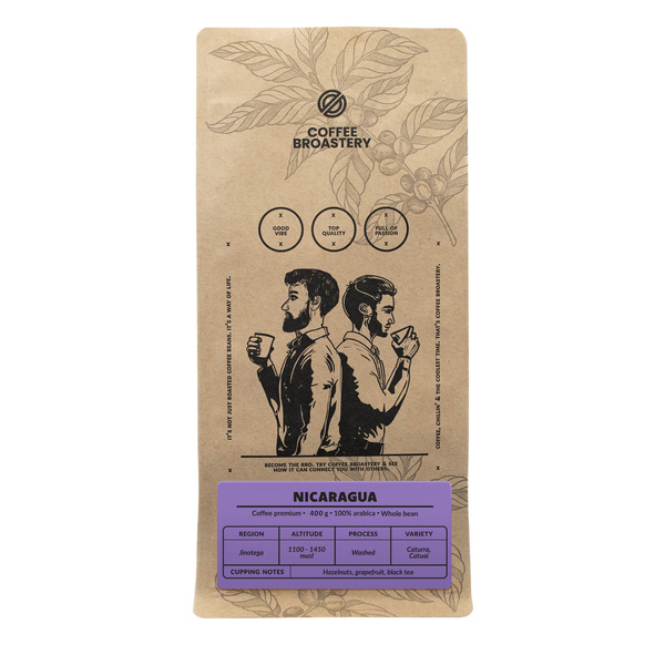 Coffee Broastery - Café arábica en grano Nicaragua Colibrí Azul Speciality 400 g