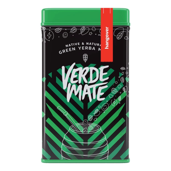 Yerbera – Tin can + Verde Mate Green Hangover 0.5kg 
