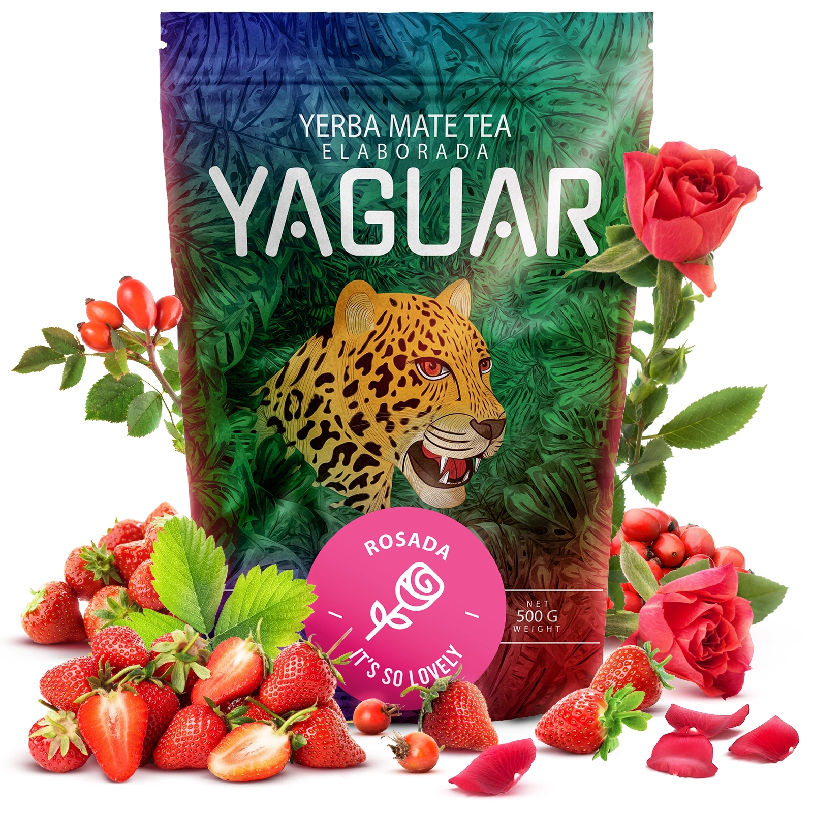 Yaguar Rosada - packaging