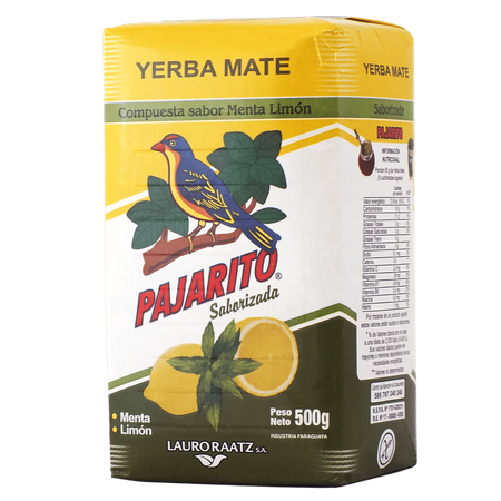 1200 x Pajarito Menta Limon (Minze und Zitrone) 0,5kg