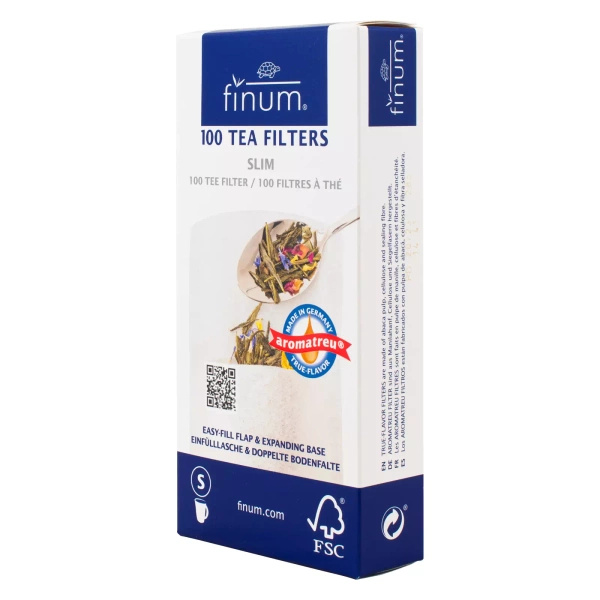 Filtres à thé en papier – taille S (100 pièces)