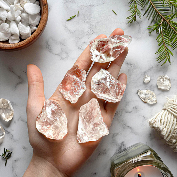 Cristal de roca (piedra bruta) 1 ud.