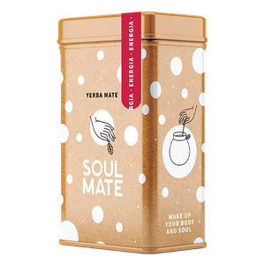 Yerbera – Tin can + Soul Mate Orgánica Energia 0.5kg 