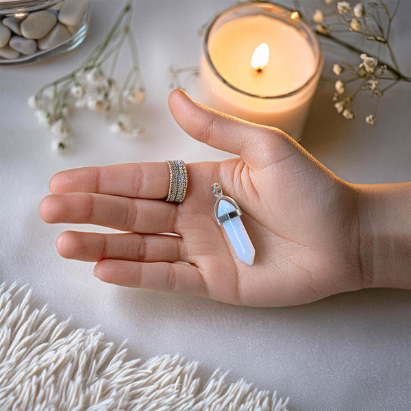 Pendant with opalite