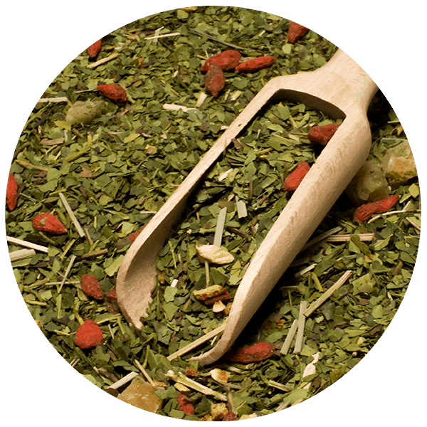 Yerbera – Scatola di latta + Verde Mate Green Tereré 0,5 kg