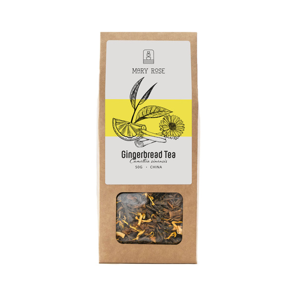 Mary Rose – Thé Gingerbread (saveur de pain d’épices) - 50 g