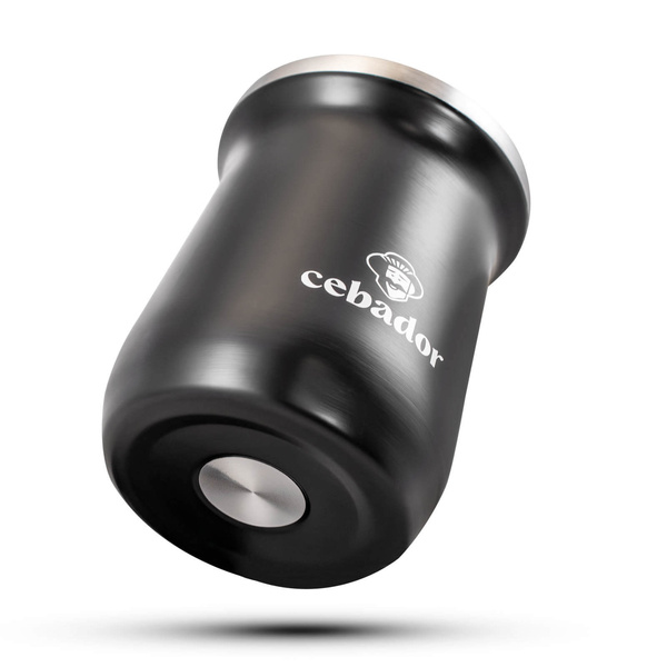 TermoMate PRO Cebador - termální šálek na yerba maté - 250 ml (černý)