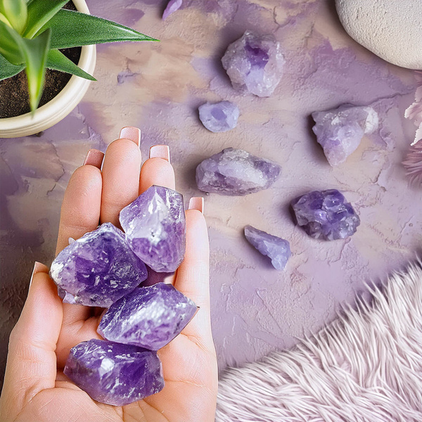 Amethyst (raw stone) 1 pc.