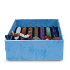 Set di pietre dei chakra con bracciale – in una confezione regalo