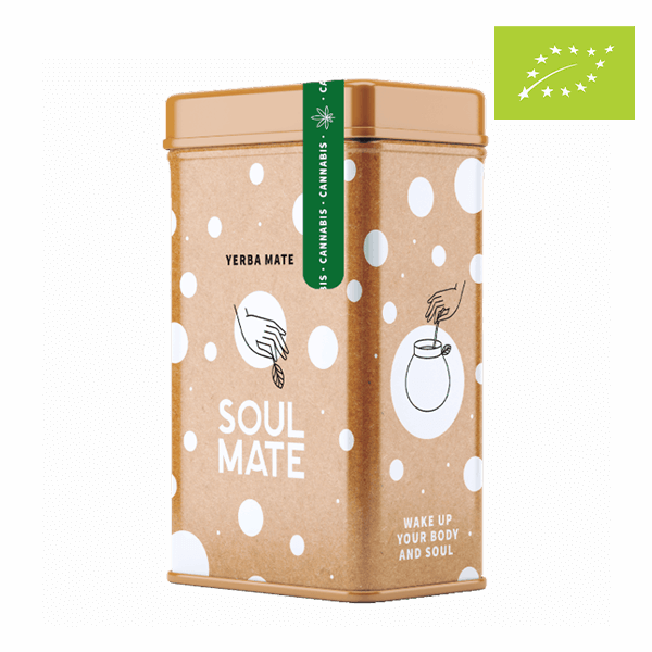 Yerbera – Metalldose + Soul Mate Orgánica Cannabis 0,5 kg
