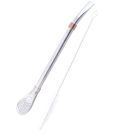 600 x Bombilla Anillo oro rosa + filtro a vite + pulitore