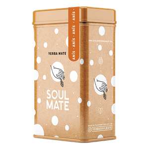 Yerbera – Boîte en métal + Soul Mate Orgánica Anís 0,5 kg