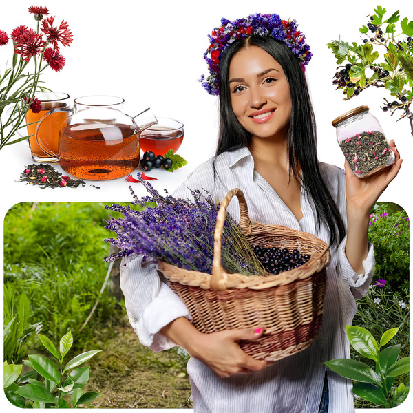 Aromantra x Mary Rose –Sternzeichen-Tee – Jungfrau (grüner Tee) 50 g