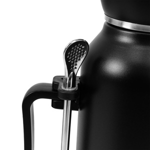 24 x YerbaGo – Thermos with Mate Gourd and Bombilla 1.3 L – black