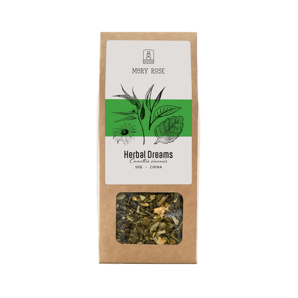 Mary Rose - Zelený čaj Herbal Dreams - 50g