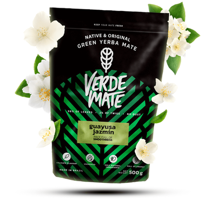 35 x Verde Mate Green Guayusa Jazmín 0,5 kg