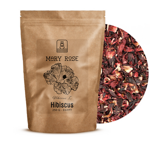 50 x Mary Rose - Hibiskus - Sudanische Malve (Blütenblätter) 250 g