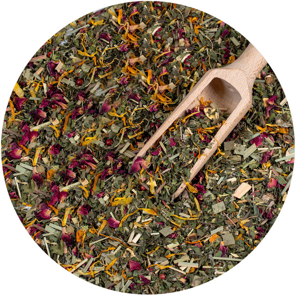 Aromantra x Mary Rose – Herbata na Czakrę Podstawy Muladhara (ziołowa) 50 g