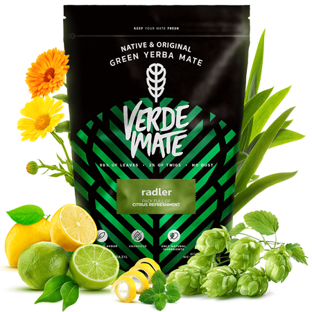 35 x Verde Mate Green Radler 0,5 kg