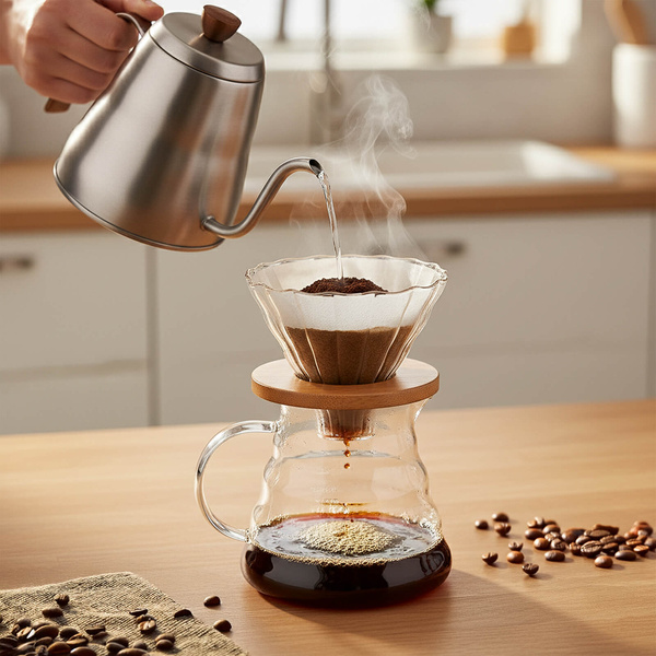 Coffee Brewing Set – Glass Dripper and Jug