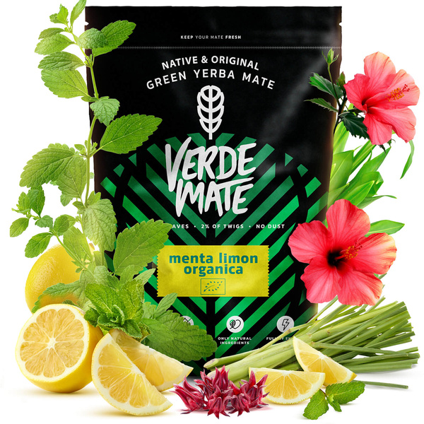 Verde Mate Green Organica Menta Limon 0.4kg