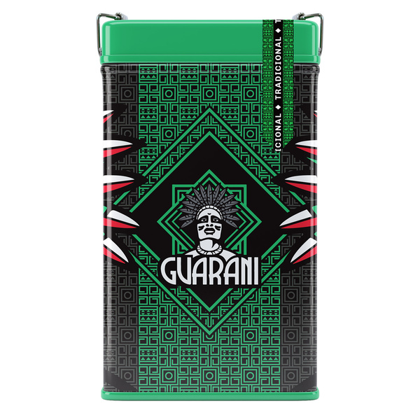 Yerbera – Plechovka + Guarani Elaborada con Palo Tradicional 0,5 kg