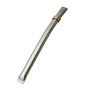 600 x Yerba Mate Bombilla Moderno INOX Silber Cebador