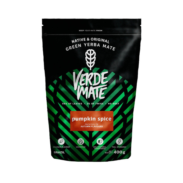 40 x Verde Mate Green Pumpkin Spice - Tostada 0,4 kg