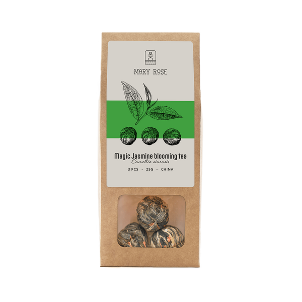 Mary Rose - Magic Jasmine blooming tea (3 pcs.)