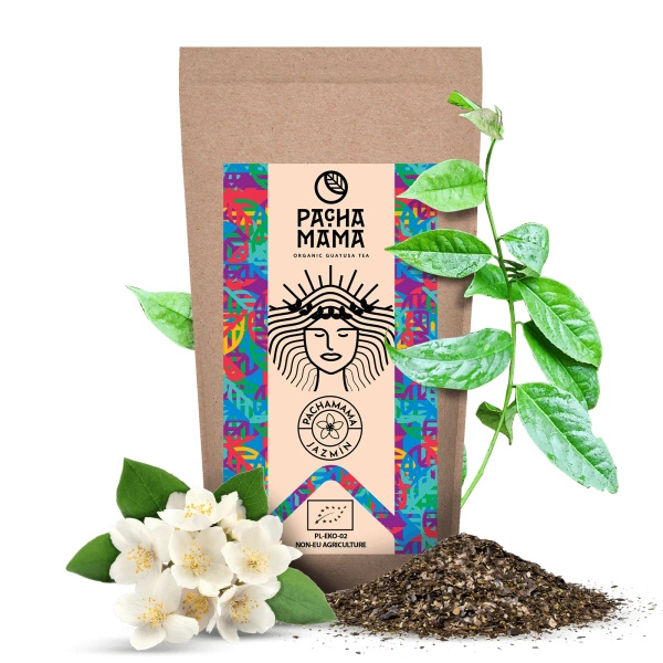 Guayusa Pachamama Jazmín - organická certifikovaná guayusa s jasmínem - 100g