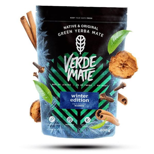 40 x Verde Mate Green Winter Edition 0,4 kg