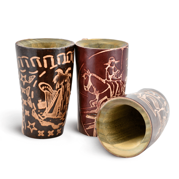 Guampa palo santo - zdobiona 200ml